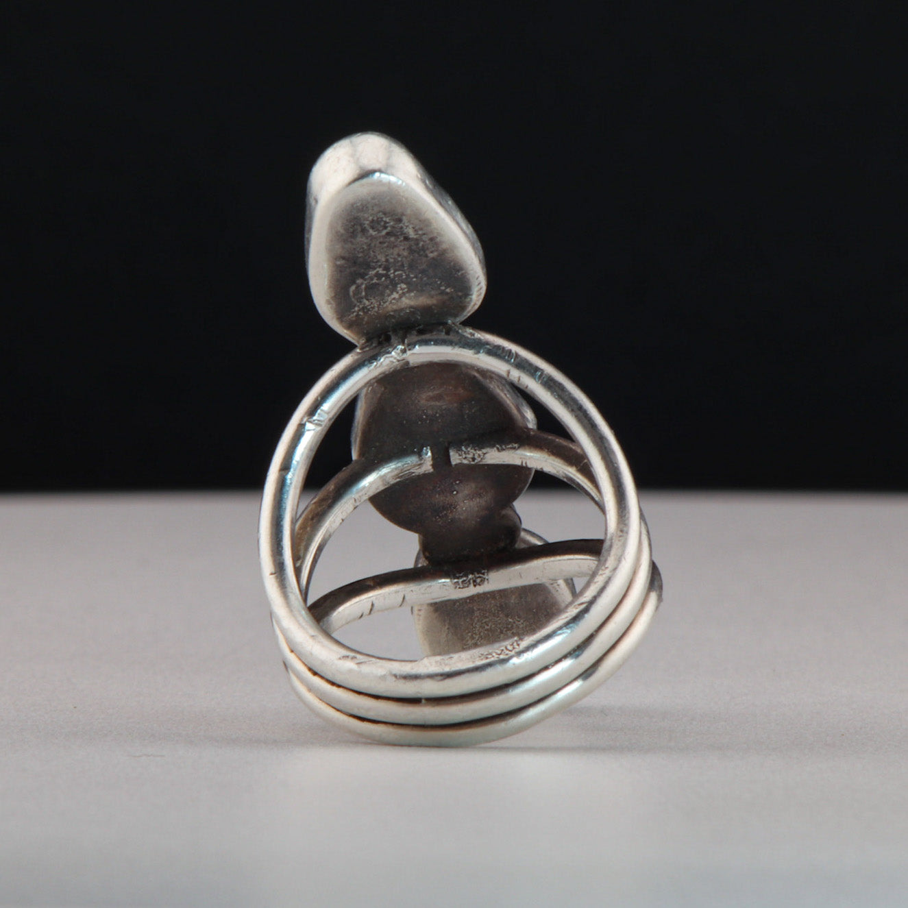 Triple Stone Turquoise Ring