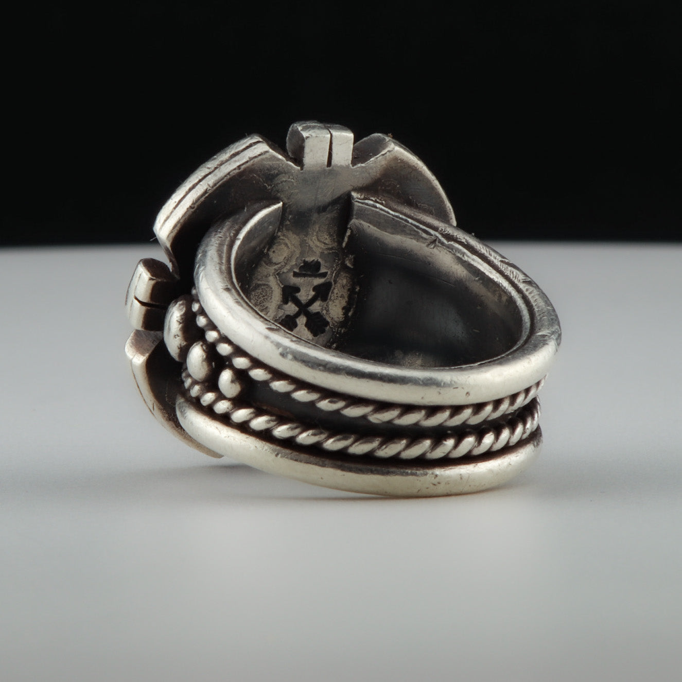 "The Silver Stone." Ring