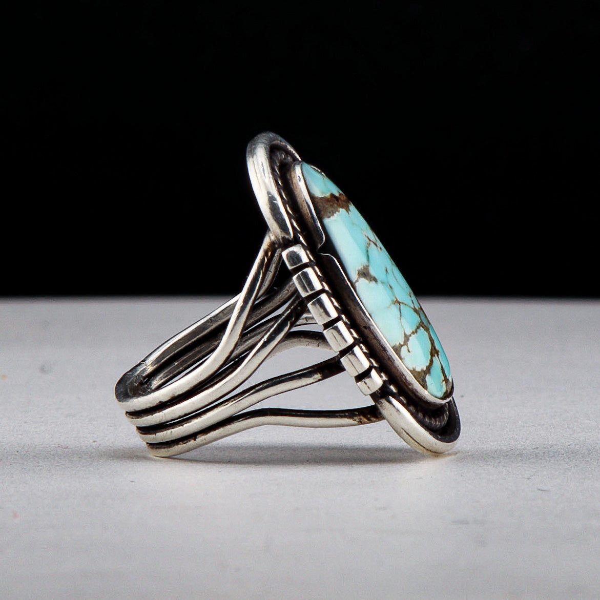 Lone Mountain Turquoise Ring