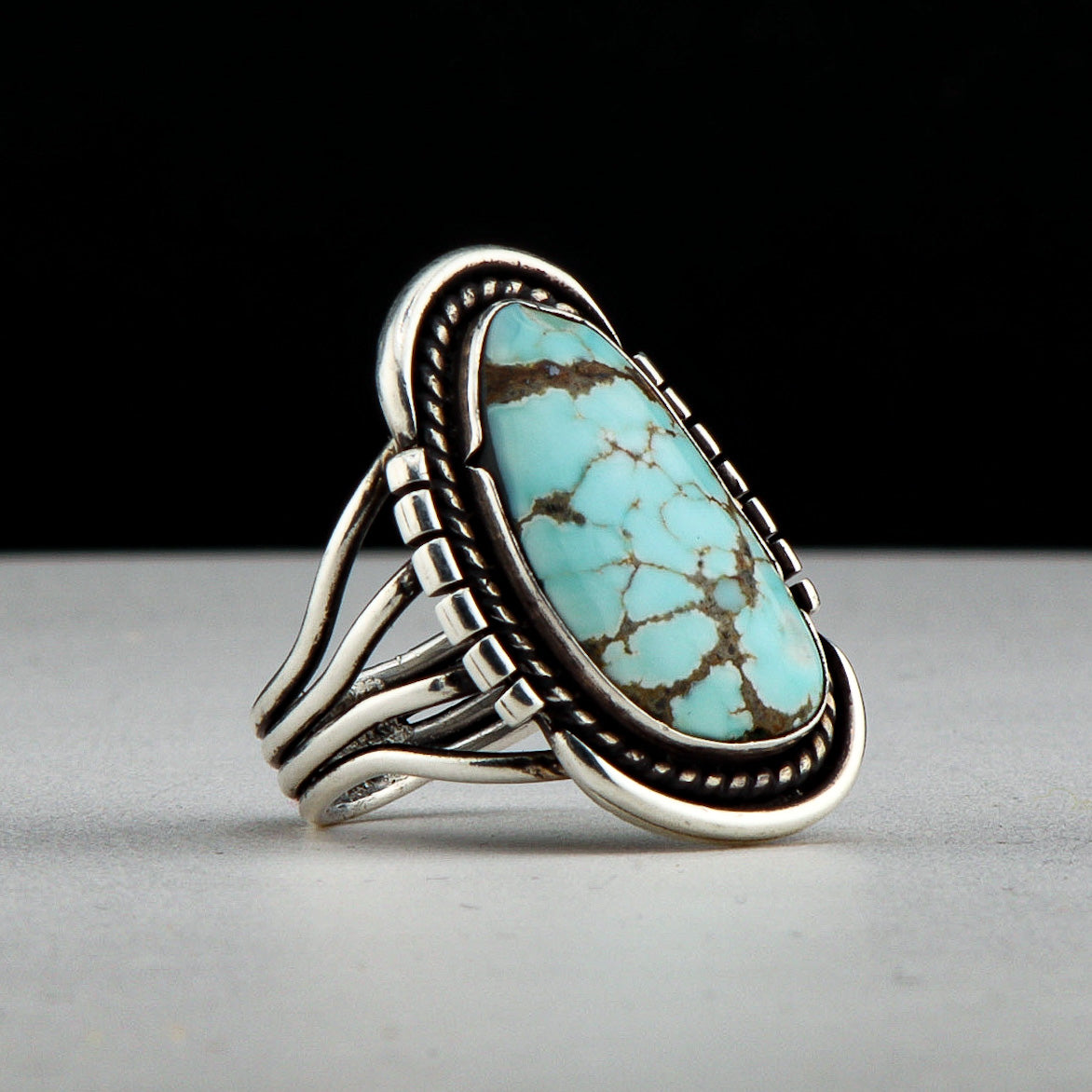Lone Mountain Turquoise Ring
