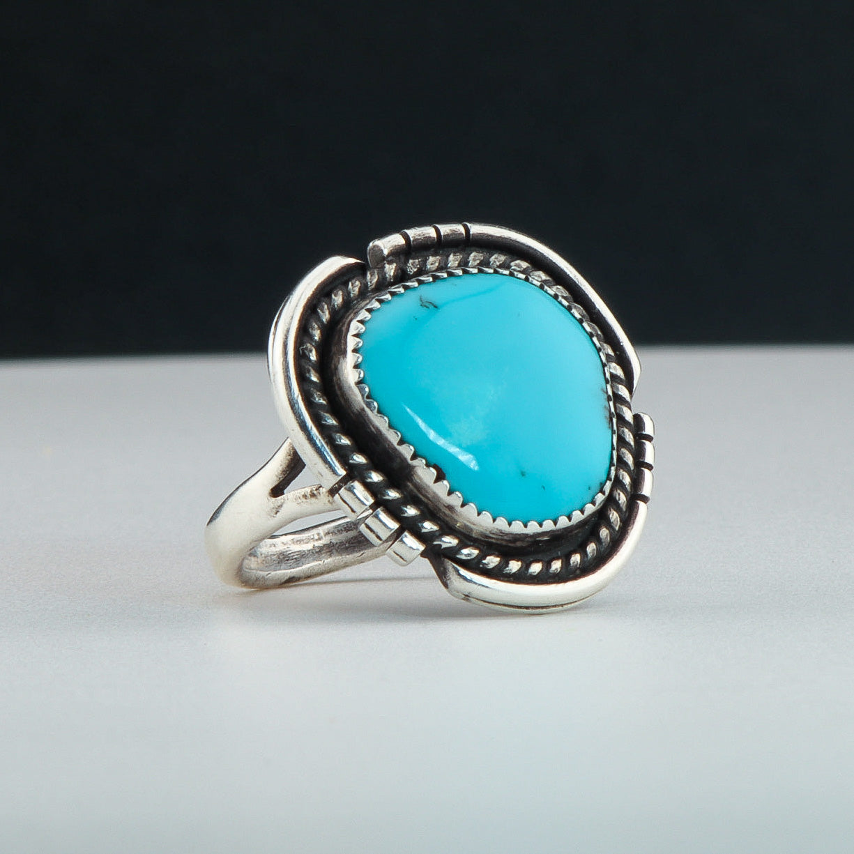 Sleeping Beauty Turquoise Ring