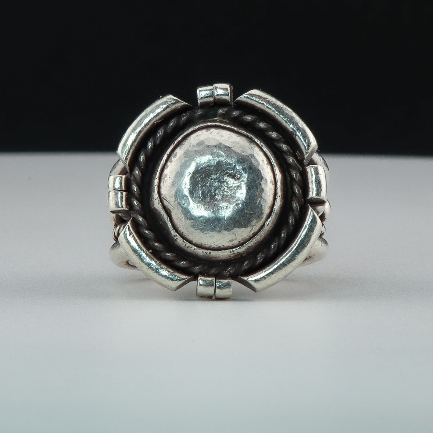 "The Silver Stone." Ring